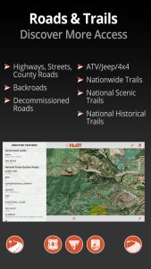 HUNT app Public Private Land Ownership GPS Map App